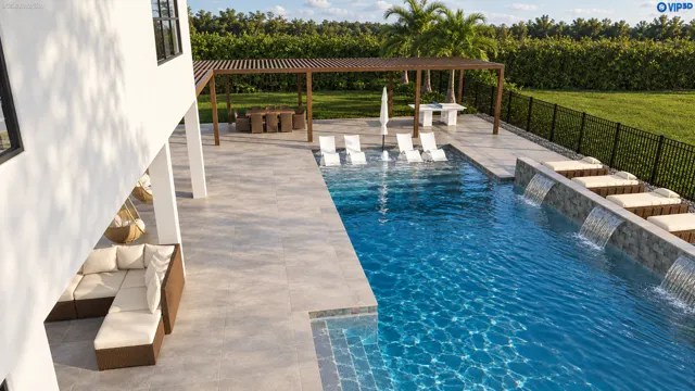 3D render of the Kazalak pool, view 02 (day view)