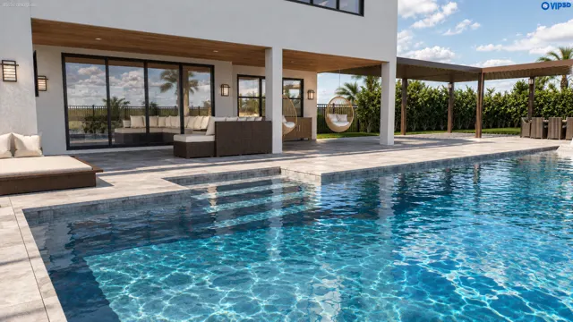 3D render of the Kazalak pool, view 07 (day view)